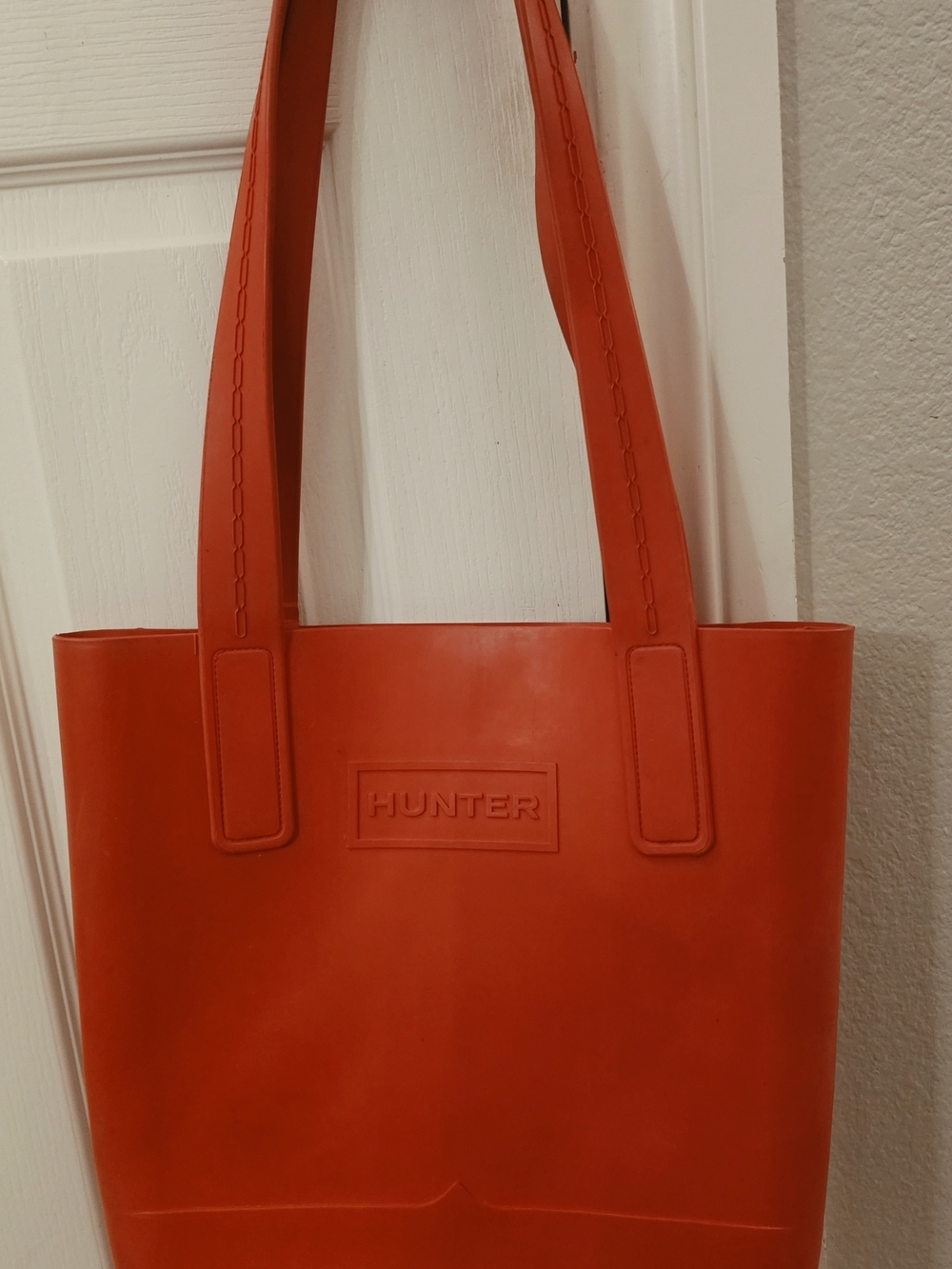 Hunter For Target Vibrant Red Rubber Tote